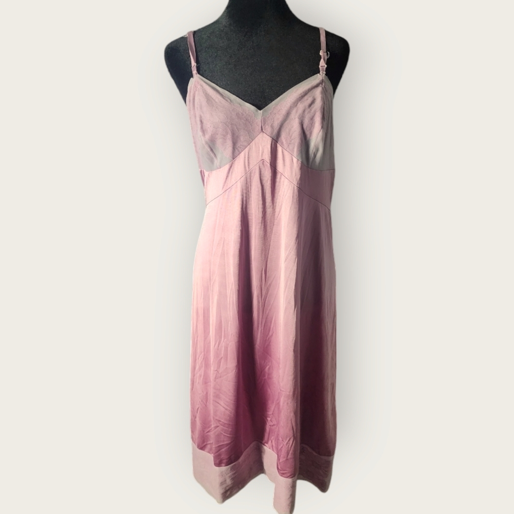 🌸Vintage Plum Night Slip